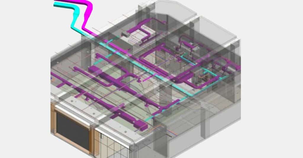 BIM MEP Model Services in USA, UK, UAE
