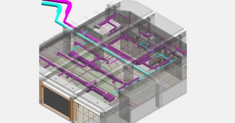 MEP BIM Modeling Services - Revit MEPs Model - Cresire