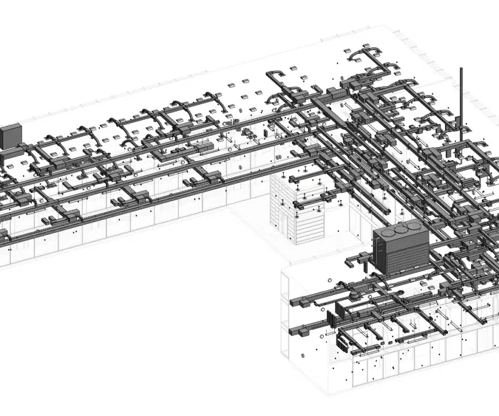 3D BIM MEP Modeling Services
