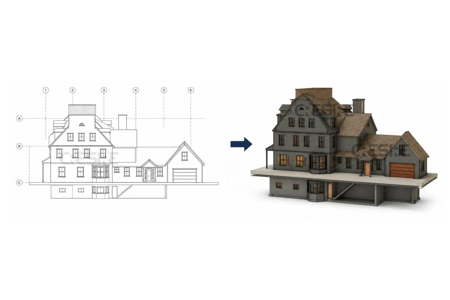 CAD to BIM