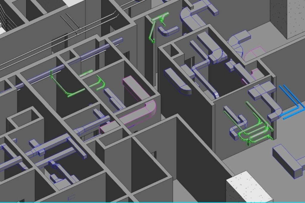 MEP BIM Modeling Services - Revit MEPs Model - Cresire