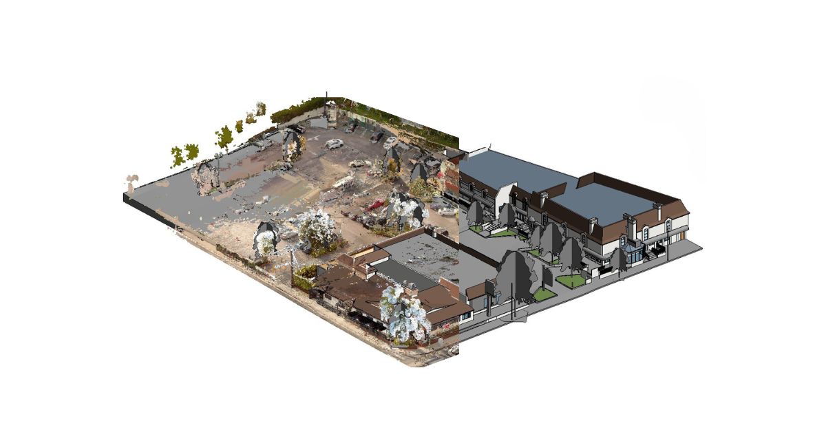 Point Cloud Scans to Detailed LOD 350 Model