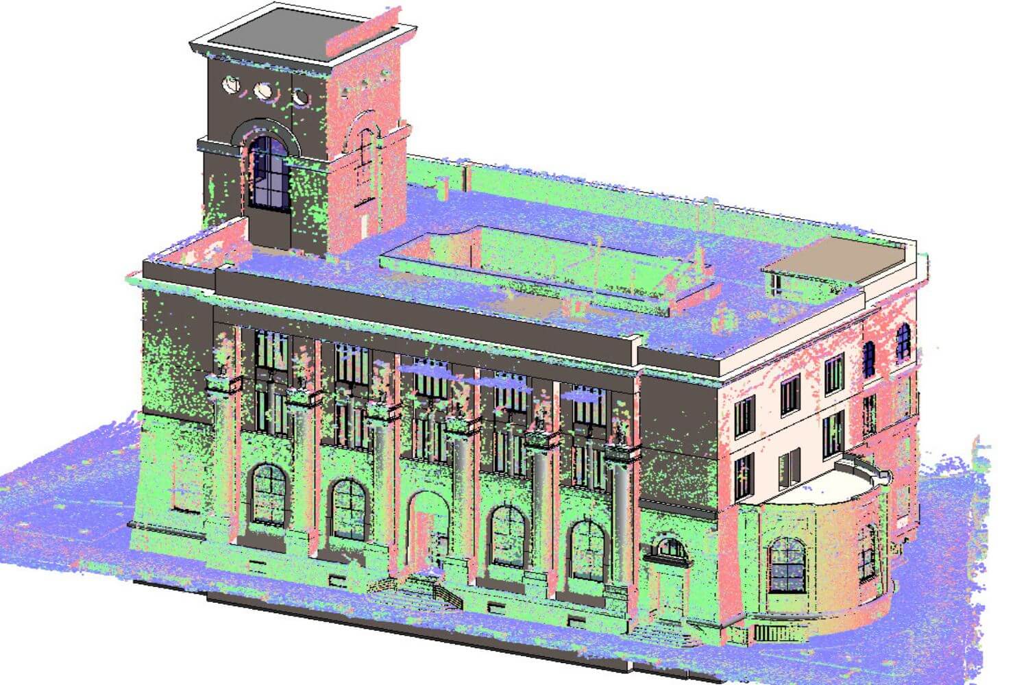 Best Scan to BIM-Point Cloud to BIM Modeling Services - CRESIRE