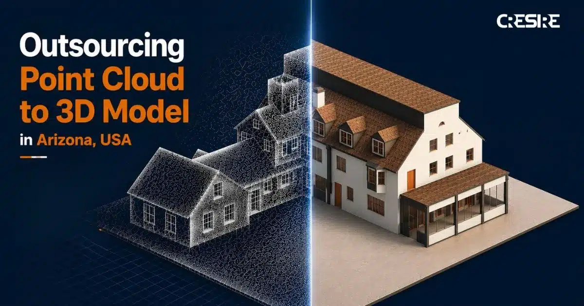 Outsourcing Point Cloud to 3D Model in Arizona, USA