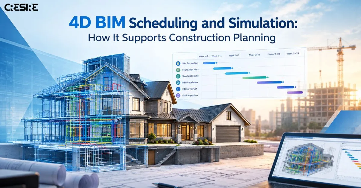 4D BIM Scheduling and Simulation How It Supports Construction Planning