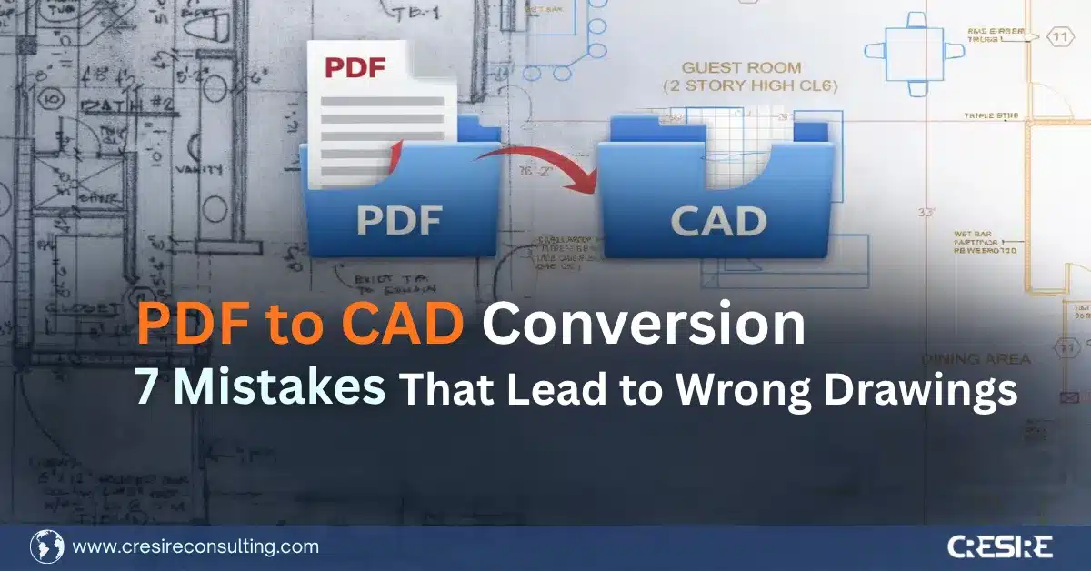 PDF to CAD Conversion Services
