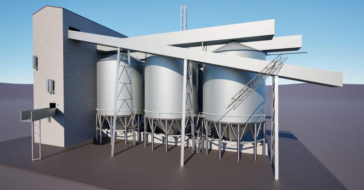 Scan to BIM Model for Chemical Plant