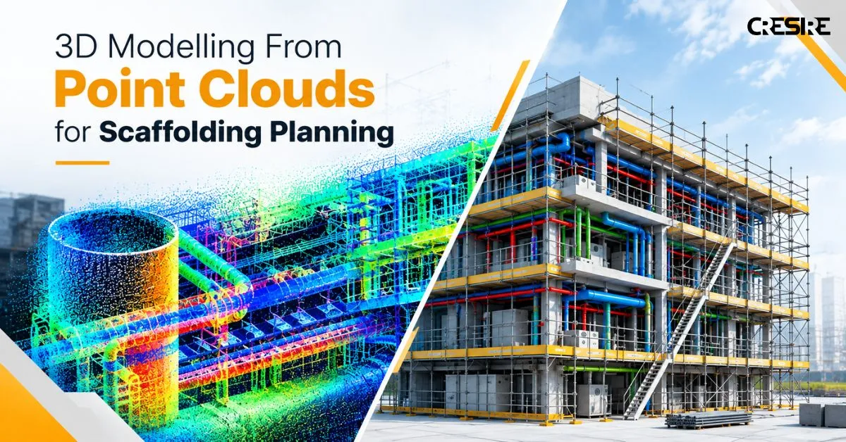 3D Modelling from Point Clouds for Scaffolding Planning