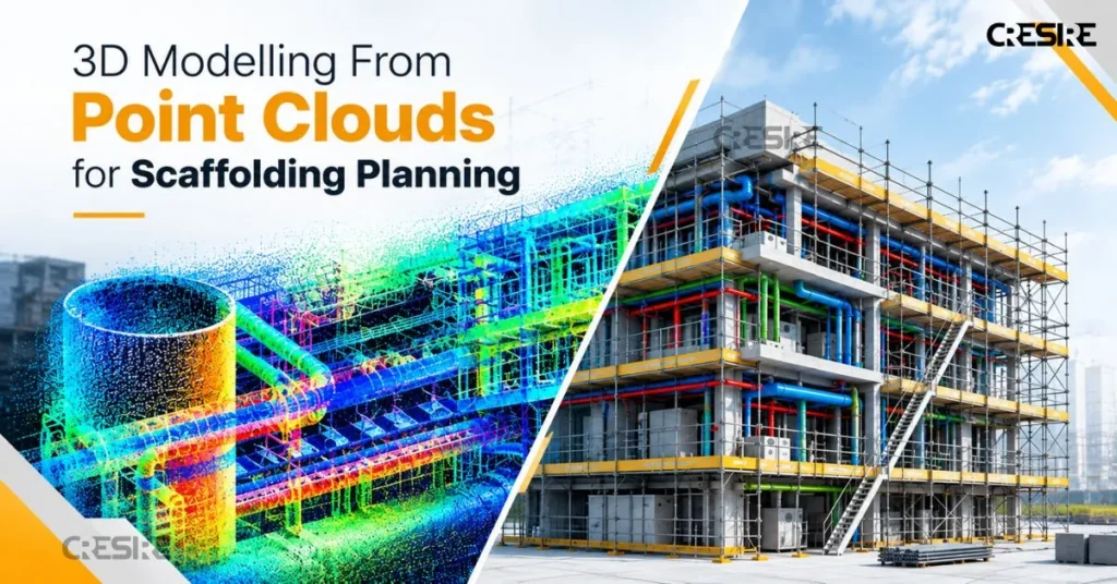 3D Modelling from Point Clouds for Scaffolding Planning