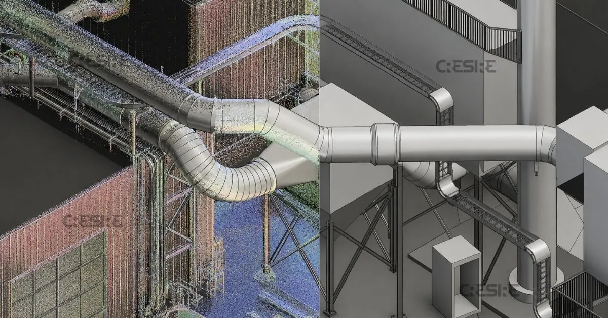 MEP BIM Modeling Using CAD Drawings & Laser Scan Data