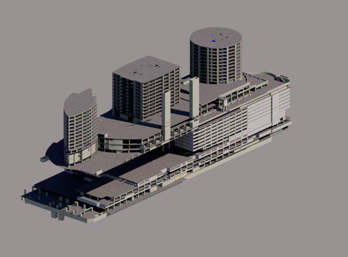 Architectural 3D bim Modeling